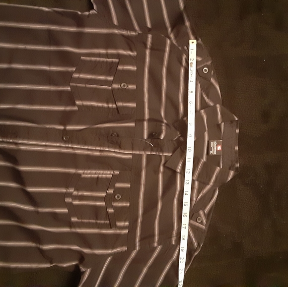 Men's Bl/Gray/Wht Shirt - Picture 7 of 10